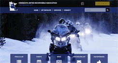 Desktop Screenshot of mnsnowmobiler.org